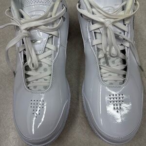 BRAND NEW NIKE LeBron NXXT  White Patent Leather Men's Sneakers size 11